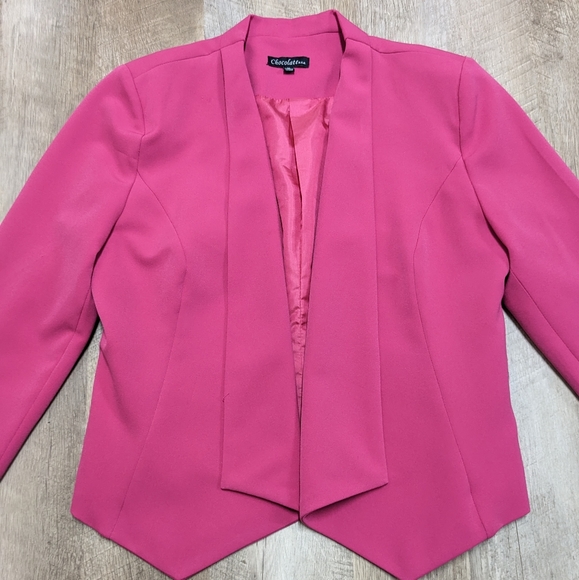 Pink Blazer Jacket - Picture 2 of 7